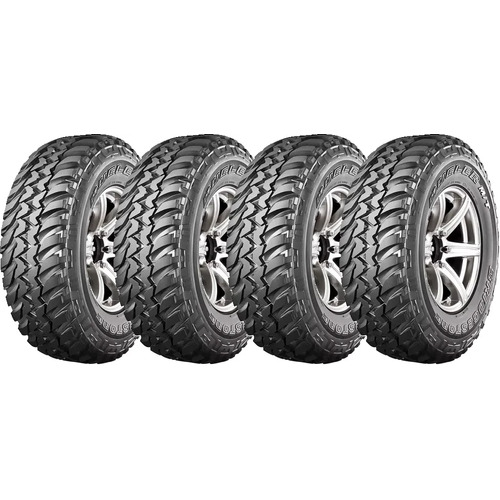 Kit de 4 neumáticos Bridgestone Dueler M/T 674 LT 265/70R16 121/118 Q