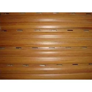 Persiana / Cortina Enrrollar Pvc Simil Madera Super Ref