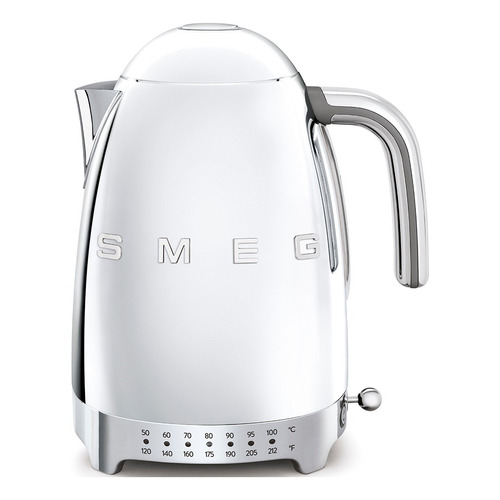 Pava eléctrica Smeg KLF04 50's Retro Style cromada 220V - 240V 1.7L