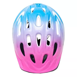 Capacete Bike Infantil Jet Tomcat Degrade Ciclismo Patins Cor Azul/rosa Tamanho P