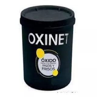 Oxido Para Pisos Color Negro Oxinet Cuñete 30kg