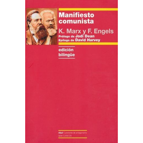 Manifiesto Comunista Ed Bilingue 9788446046776