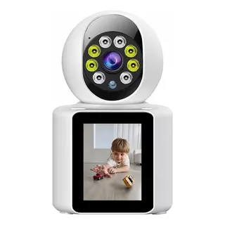 Câmera Wi-fi 4mp Monitor Idosos E Crianças Com Vídeochamada