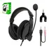 Auriculares Gamer Pc Consolas Celular Miccell , Color Negro Negro