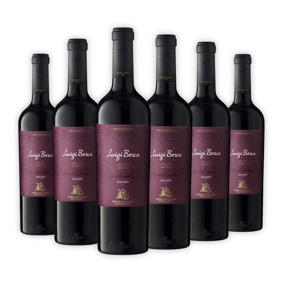 Vino Luigi Bosca Malbec 6x750cc Caja X6