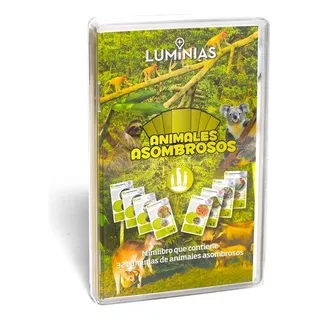 Luminias Juego De Cartas Enciclopédico Animales Asombrosos