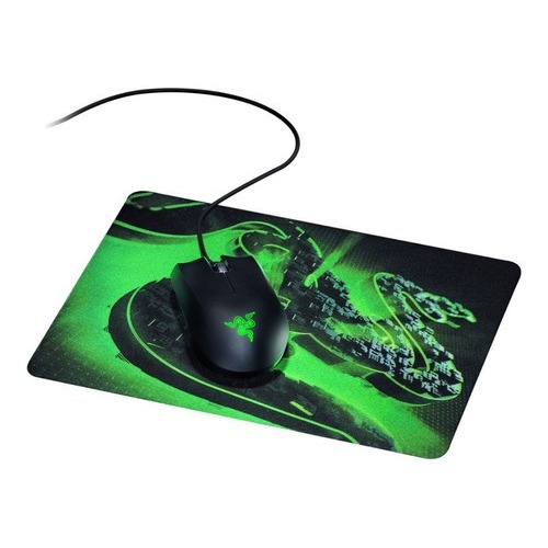 Mouse gamer Razer  Abyssus Lite + Goliathus Mob Construct