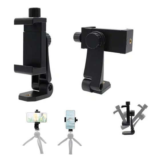 Soporte Adaptador De Celular Para Tripode Monopie Camara