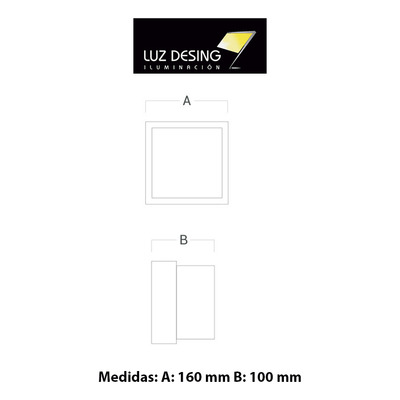 Aplique Exterior Scl-lump 1 Diseño Moderno Ip65 Vk  