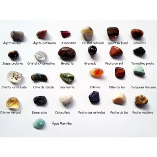 Coleção 50 Pedras Minerais+caixa De Madeira C/tampa+apostila