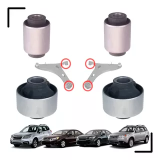 Kit Buchas Bandeja Dianteira Subaru Forester 2.0 4x4 08-18