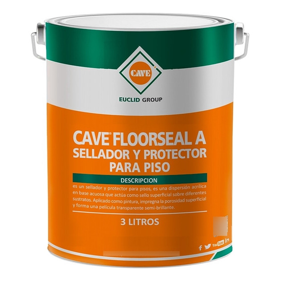Cave Floorseal A - Sellador Y Protector Para Pisos