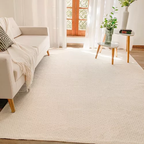 Alfombra salón grande beige