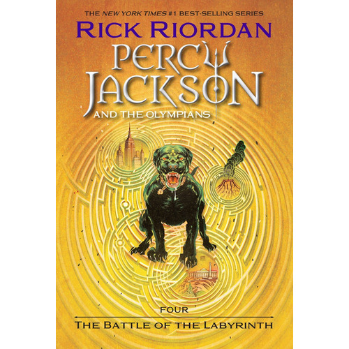 Percy Jackson and the Olympians, Book Four The Battle of the Labyrinth, de Riordan, Rick. Editorial Disney-Hyperion, tapa blanda en inglés, 2022