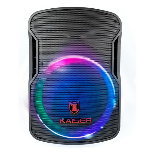 Bafle Profesional 15  Kaiser 12,000 W De Pmpo Con Ksr-link Color Negro