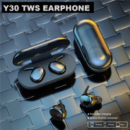 Fone De Ouvido Y30 Tws Bluetooth 5 Com Cancelamento De Ruído