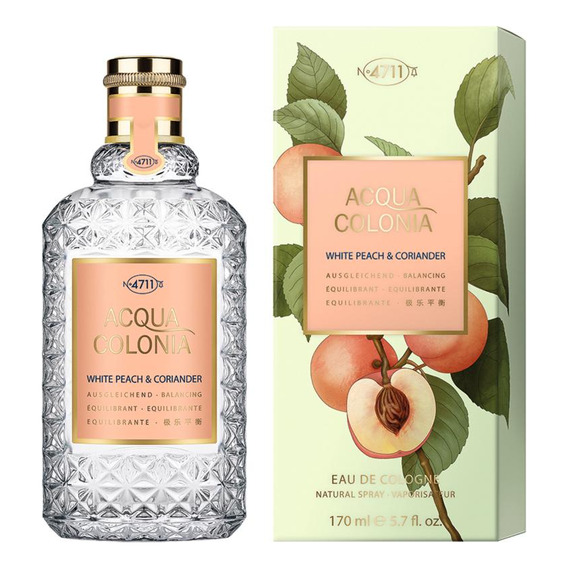 Perfume 4711 Acqua White Peach & Coriander Edc 170ml