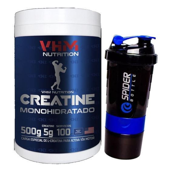 Creatina Monohidratada Vhm 1 Kg + Shaker ¡envió Gratis!