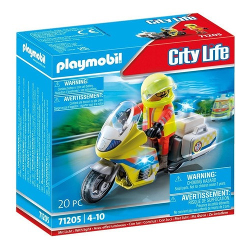 Set de construcción Playmobil Rescue 71205