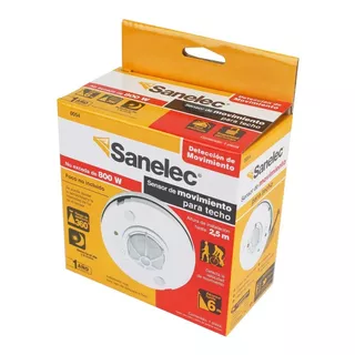 Lámpara Con Sensor De Movimiento Para Techo - 0054 Sanelec