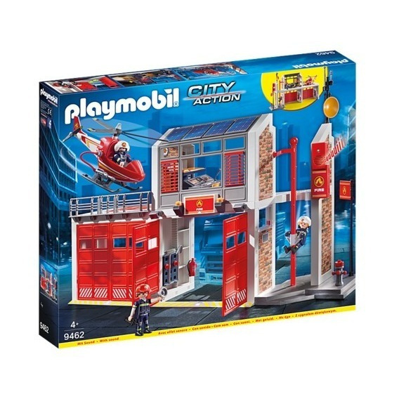 Playmobil Estación Parque De Bomberos 9462
