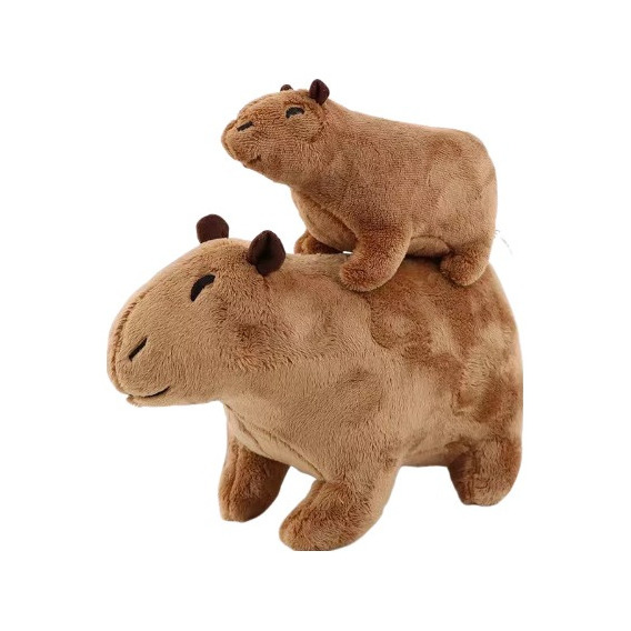 2 Pcs Peluche Capibara, Animal Capybara Niños Bebe Regalo