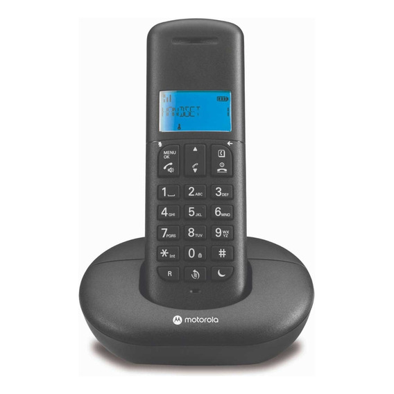 Teléfono Inalámbrico Dect 6.0 Con Altavoz Negro