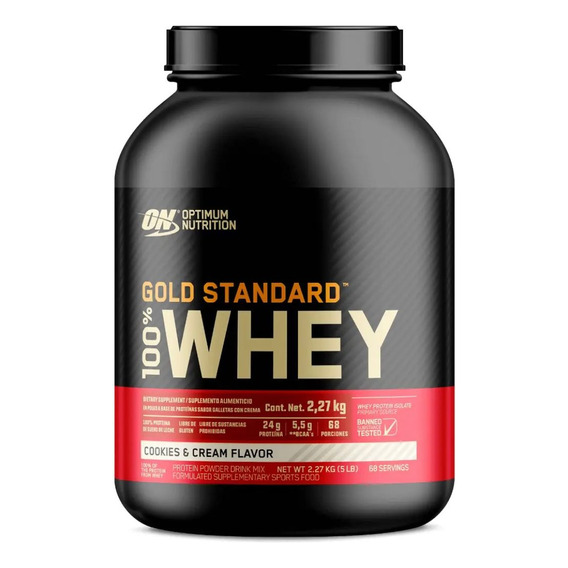 Whey 100% Gold Standard 5 Lb - Unidad a $336118
