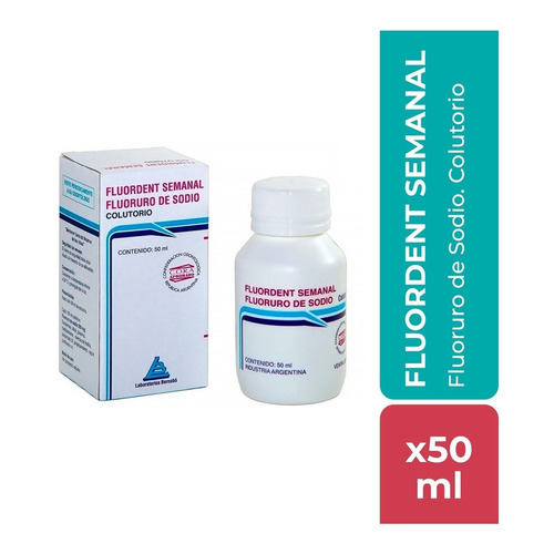 Fluordent Semanal Colutorio X 50 Ml