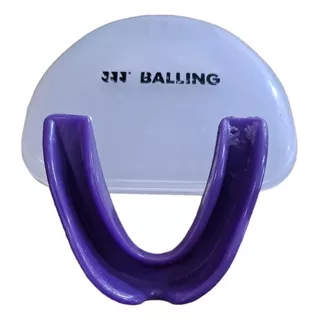 Protector Bucal Balling Mounthguard Hockey Jr Niño Color Violeta Sabor Sin Sabor Btu