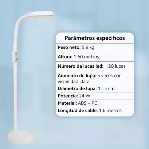 Lupa de montaje en cabeza LED con 3 lentes desmontables, 2 luces LED  profesionales para joyero, lupa recargable por USB, manos libres, lupa para  leer