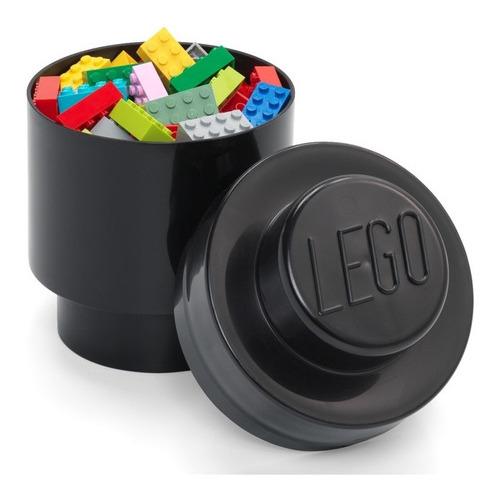 Lego Bloque Apilable Contenedor Brick 1 Roud Cantidad De Piezas 5