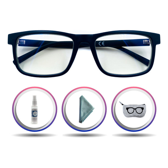 Gafas Para Computador, Gamer Lente Filtro Azul+liquido Clear