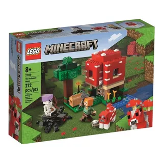 Lego Minecraft 21179 - A Casa Cogumelo - 272 Peças