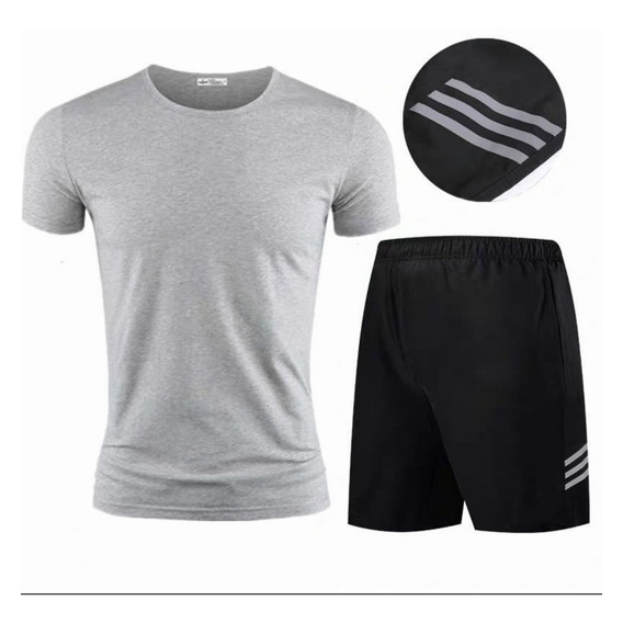 Conjunto Deportivo Hombre Short Polera Equipos Colore Futbol