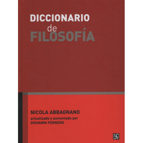 Diccionario De Filosofia - Nicola Abbagnano