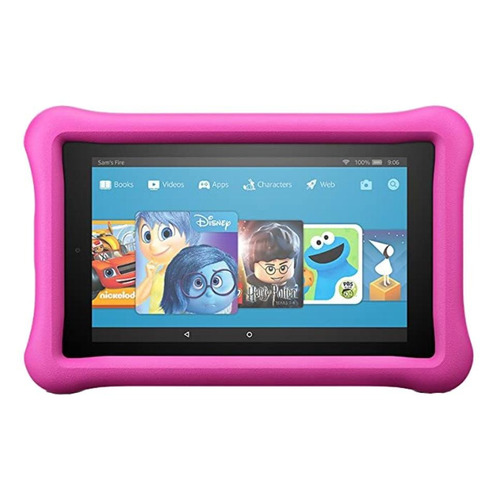 Tablet  Amazon Kids Edition Fire 7 2017 7" 16GB pink y 1GB de memoria RAM