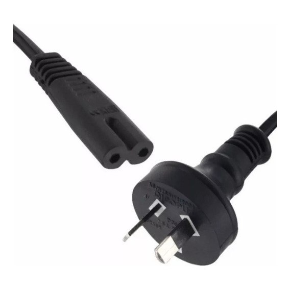 Cable Alimentacion Tipo 8 Interlock 220v Fuente Tv Ps4 Ps3