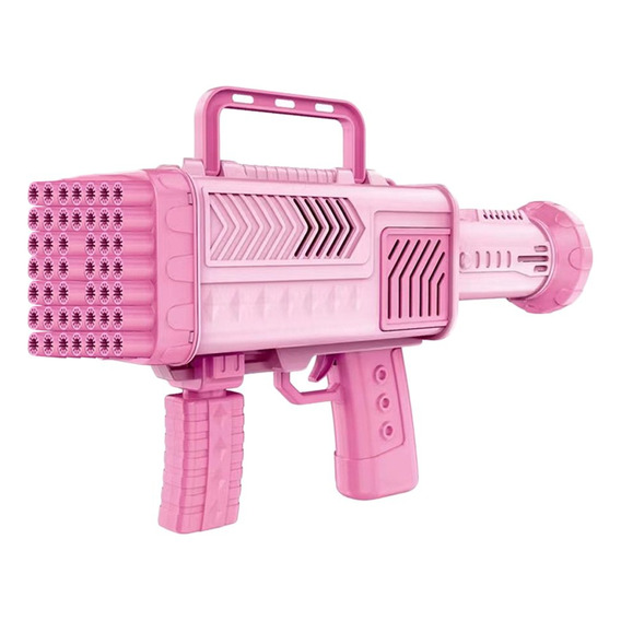 Ametralladora Bazooka Burbujero Pistola De Burbujas Infantil