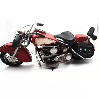 Moto Miniatura Metal Sucata Retro Venteje