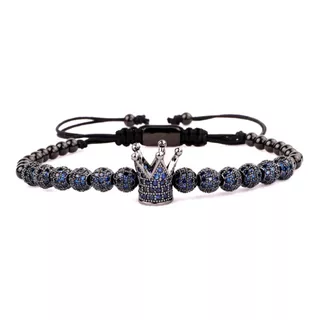 Pulsera Corona Elegante Para Hombre Krasha Plifavq74