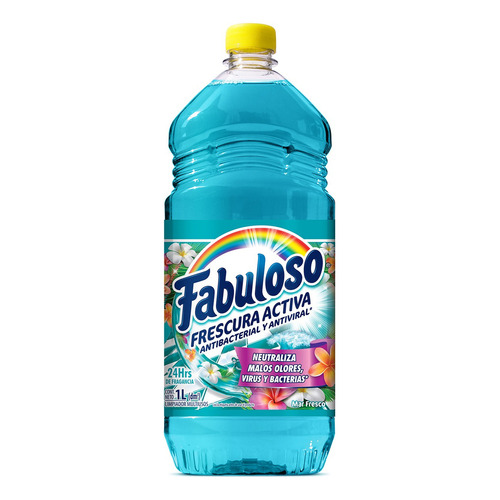 Limpiador Multiusos Líquido Fabuloso Mar Fresco 1 L