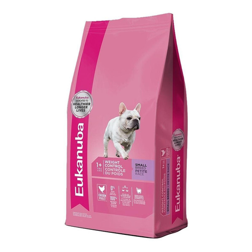 Alimento Eukanuba FIT BODY Weight Control para perro adulto de raza pequeña sabor mix en bolsa de 1 kg