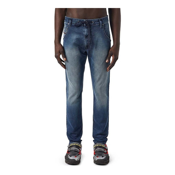 Jeans Diesel Krooley-y-ne L.30 Navy/blue Hombre