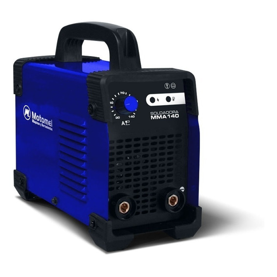 Soldadora Inverter 140a Antistick Motomel Profecional Color Azul