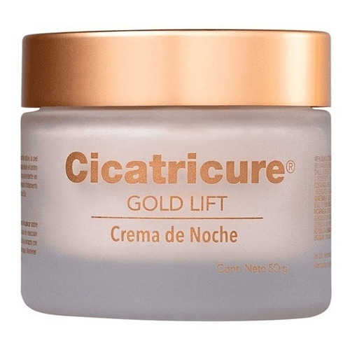 Crema de Noche Cicatricure Gold Lift para todo tipo de piel de 50g 60+ años