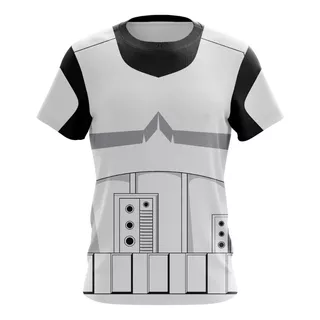 Camiseta Dry Fit Stormtrooper Nostálgica Geek Nerd Env1