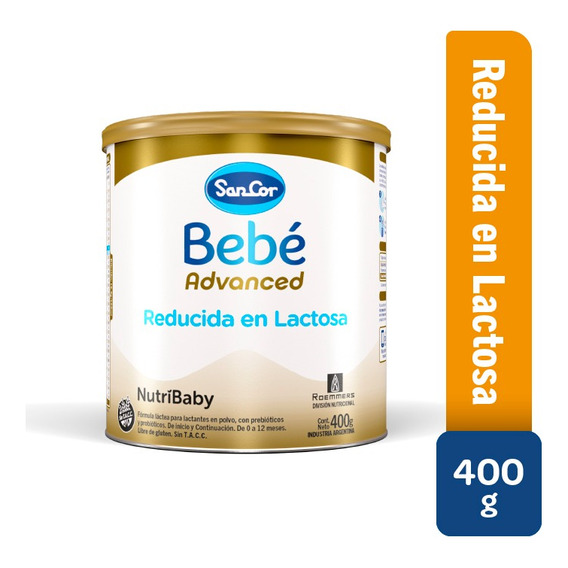 Sancor Bebé Advanced Reducida En Lactosa Lata 400g