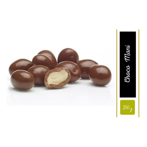Mani Cubierto Con Chocolate O Choco Mani 250gr