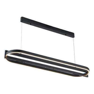 Colgante Led Alba 40w Deco Moderno 301097 Tz - Negro